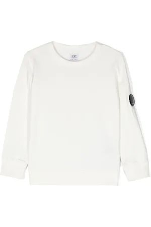 C.P. Company Sweatshirt mit Linsen-Detail
