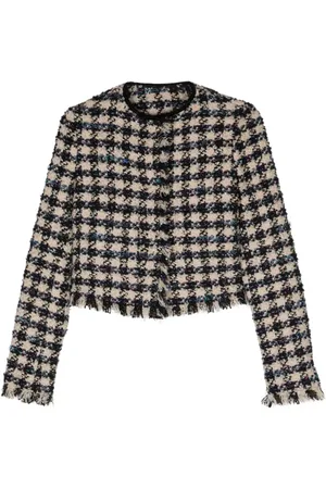 FORTE FORTE Cropped-Jacke aus Tweed
