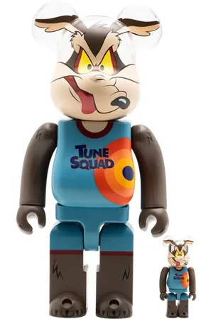 MEDICOM TOY Wile E. Coyote Space Jam a New Legacy BE@RBRICK 100% und 400% Figuren-Set