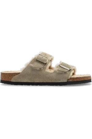 Birkenstock Arizona Pantoletten mit Shearling