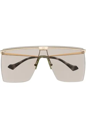 Gucci Sonnenbrille mit eckigem Gestell