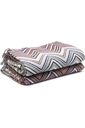 Missoni Decke mit Zickzackmuster
