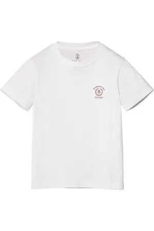 Brunello Cucinelli Solomei T-Shirt mit Logo-Print
