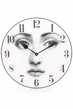 FORNASETTI Uhr mit Lina-Cavalieri-Print