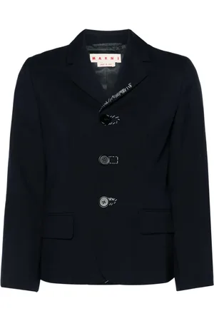 Marni Einreihiger Blazer mit Stickerei