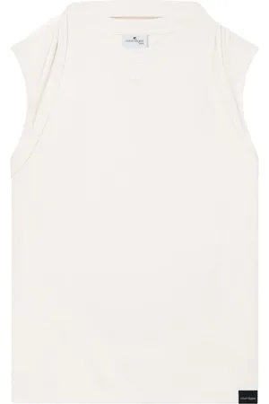 Courrèges Drapiertes Trägershirt