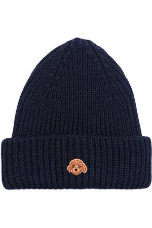 PELO FOUNDATION Beanie mit Hundeapplikation