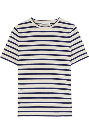 Jil Sander Gestreiftes T-Shirt