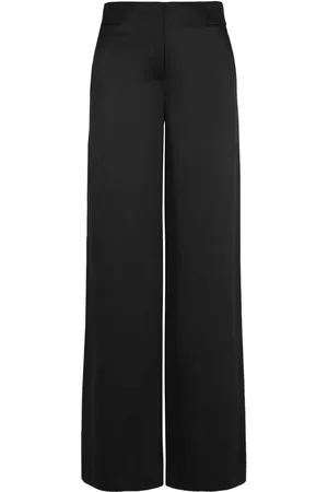 Giorgio Armani Seidenhose mit weitem Bein