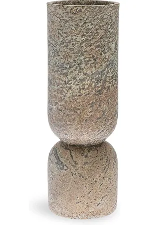 GARDECO Totem 2 Vase aus Stein