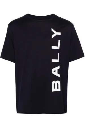 Bally T-Shirt aus Bio-Baumwolle mit Logo-Print