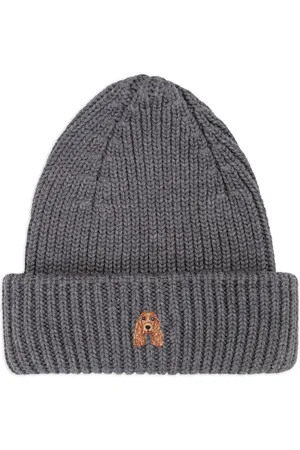 PELO FOUNDATION Beanie mit Hundeapplikation