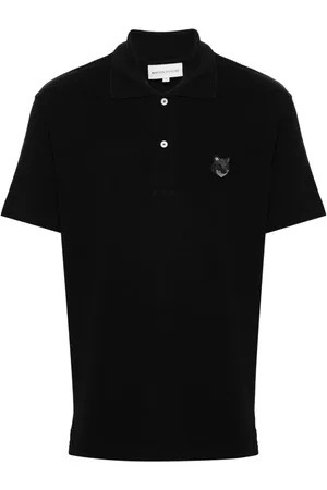 Maison Kitsuné Poloshirt mit Fuchs