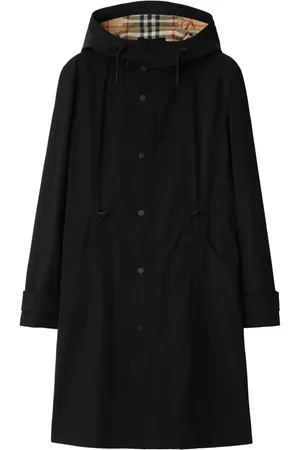 Burberry Geknöpfter Parka aus recyceltem Nylon
