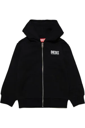 Diesel Kapuzenjacke mit Logo-Print