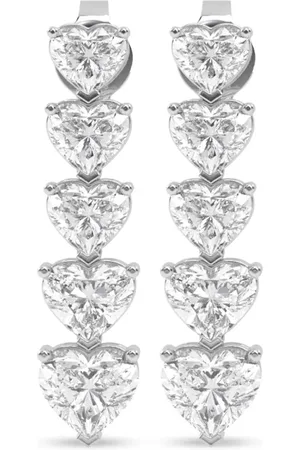 VEYNOU 14kt Cara Weißgoldohrringe mit Diamanten