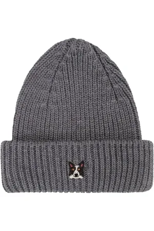 PELO FOUNDATION Beanie mit Hundeapplikation
