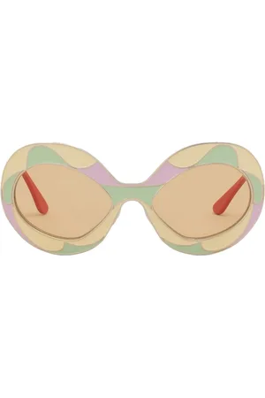 Marni Vaso Land of Revelations Sonnenbrille mit Oversized-Gestell