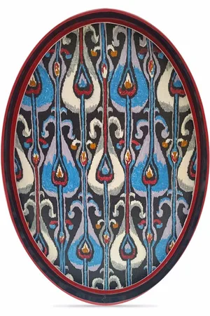 Les-Ottomans Ikat-Tablett