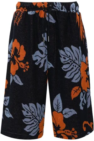 Maison Kitsuné Shorts mit Blumen-Print