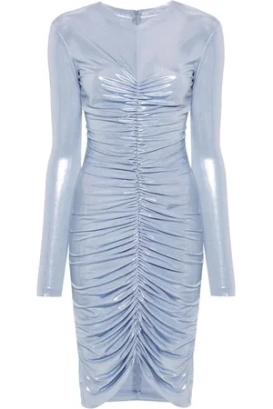 Norma Kamali Minikleid mit V-Ausschnitt