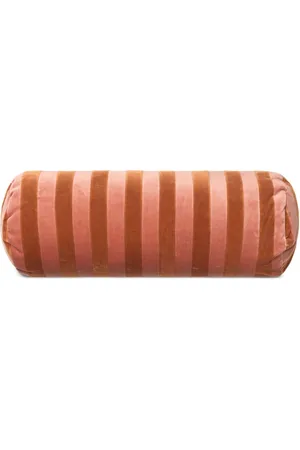 CHRISTINA LUNDSTEEN Bolster Stripe Kissen aus Samt (20cm x 60cm)
