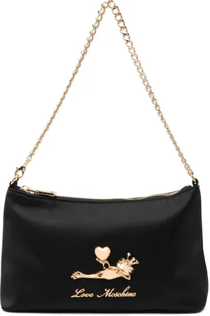 Moschino Handtasche mit Schild