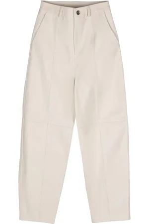 ELEVENTY Tapered-Hose aus Leder