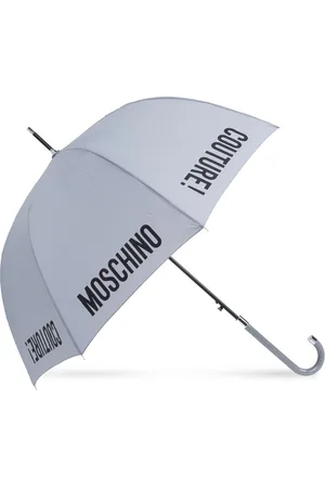 Moschino Regenschirm mit Logo-Print