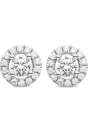 VEYNOU 14kt Camilla Weißgoldohrstecker mit Diamant