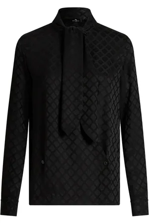 Etro Jacquard-Hemd mit Schalkragen