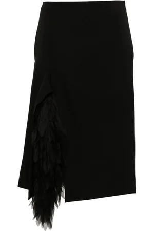 Stella McCartney Midirock mit Applikation