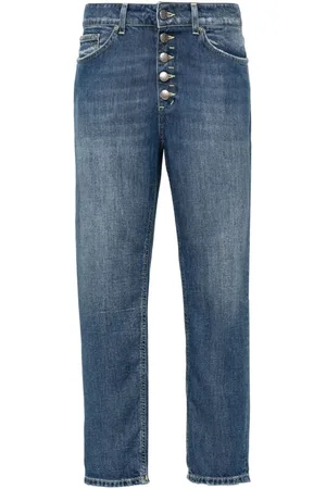 Dondup Halbhohe Koons Cropped-Jeans