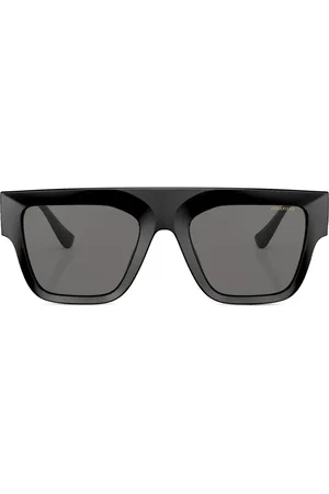 VERSACE Eckige Sonnenbrille mit Logo