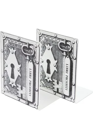 FORNASETTI Bücherstützen aus Metall