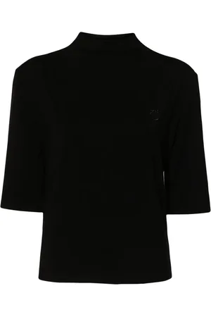 Pinko T-Shirt mit Stehkragen