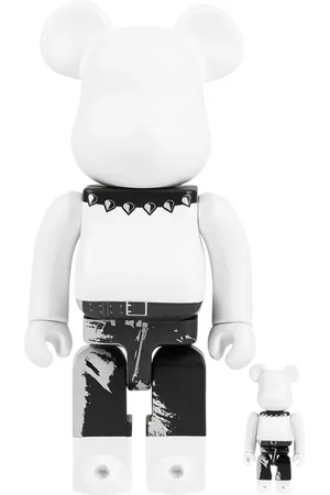 MEDICOM TOY X Andy Warhol The Rolling Stones (Sticky Fingers) BE@RBRICK 100% und 400% Figuren-Set