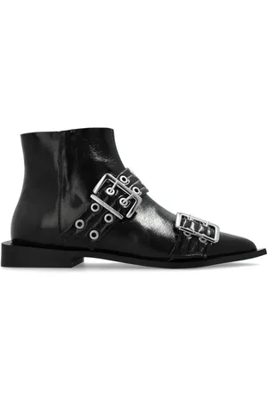 Ganni Stiefeletten mit Ösen