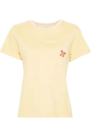 Golden Goose Doris T-Shirt mit Ziernähten
