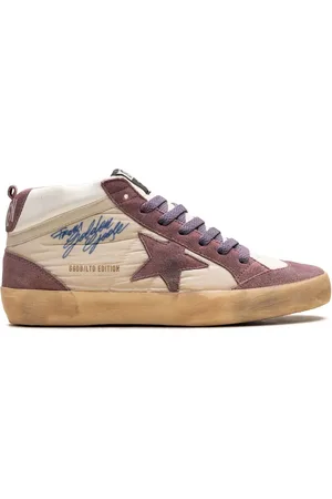Golden Goose Mid Star "Wistful Mauve/Cream/White" Sneakers