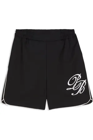 Balmain Shorts mit Logo-Print