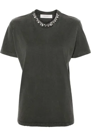 Golden Goose T-Shirt mit Kristallen
