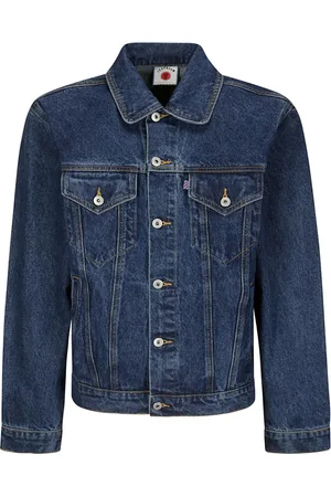 ICECREAM Jeansjacke mit Running Dog-Print