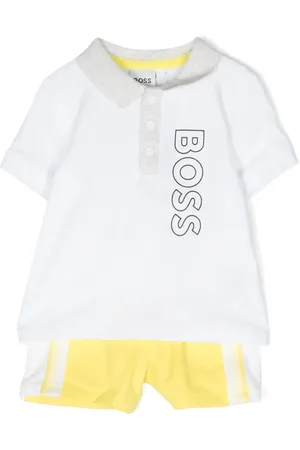 HUGO BOSS Set aus T-Shirt und Shorts mit Logo