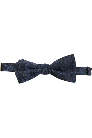 Etro Seidenfliege mit Blumenjacquard