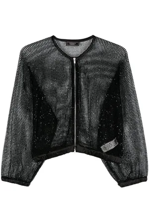 PESERICO SIGN Jacke mit Pailletten