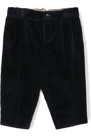 Gucci Hose aus Samt mit GG