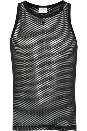 Courrèges Trägershirt aus Mesh