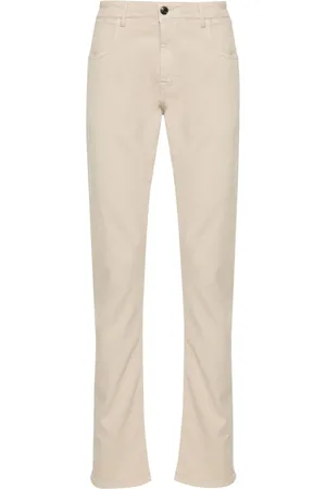 CANALI Halbhohe Slim-Fit-Hose