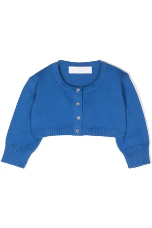 COLORICHIARI Cardigan mit Kristallen
